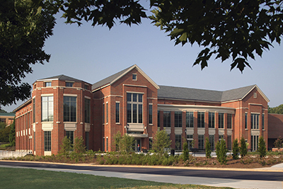 Exterior of Joe Frank Harris Dining Hall