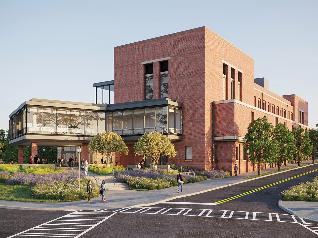 Dining Learning and Well-being Center exterior