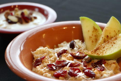 Image of a meal made at a UGA dining hall with whole grains.